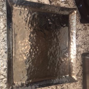 Silver tray (decorations)